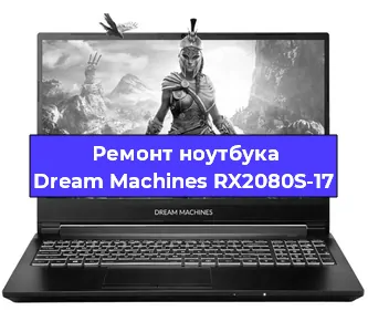 Чистка от пыли и замена термопасты на ноутбуке Dream Machines RX2080S-17 в Белгороде